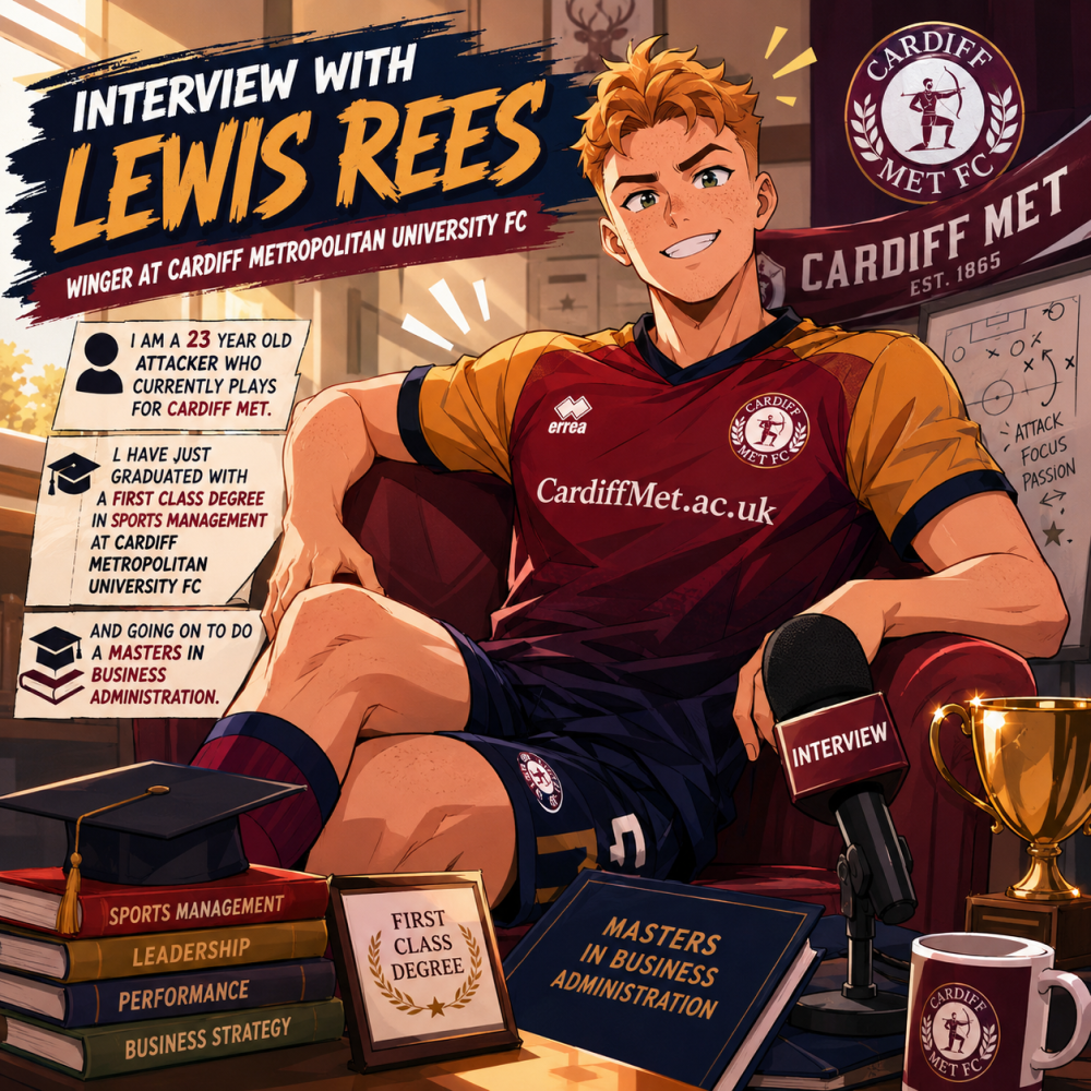 Interview Lewis Rees (Cardiff Met. University FC)