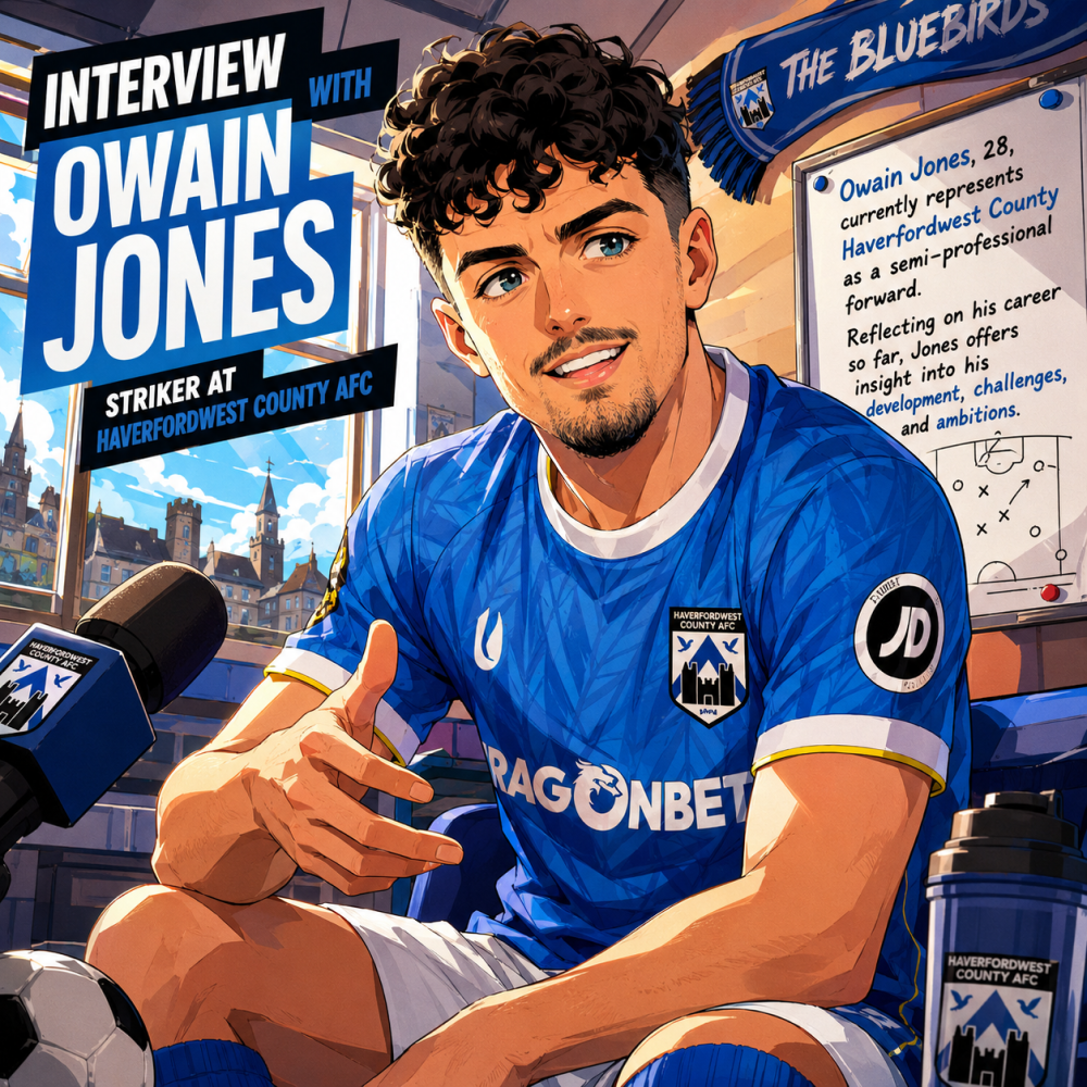 Interview Owain Jones (Haverfordwest County AFC)