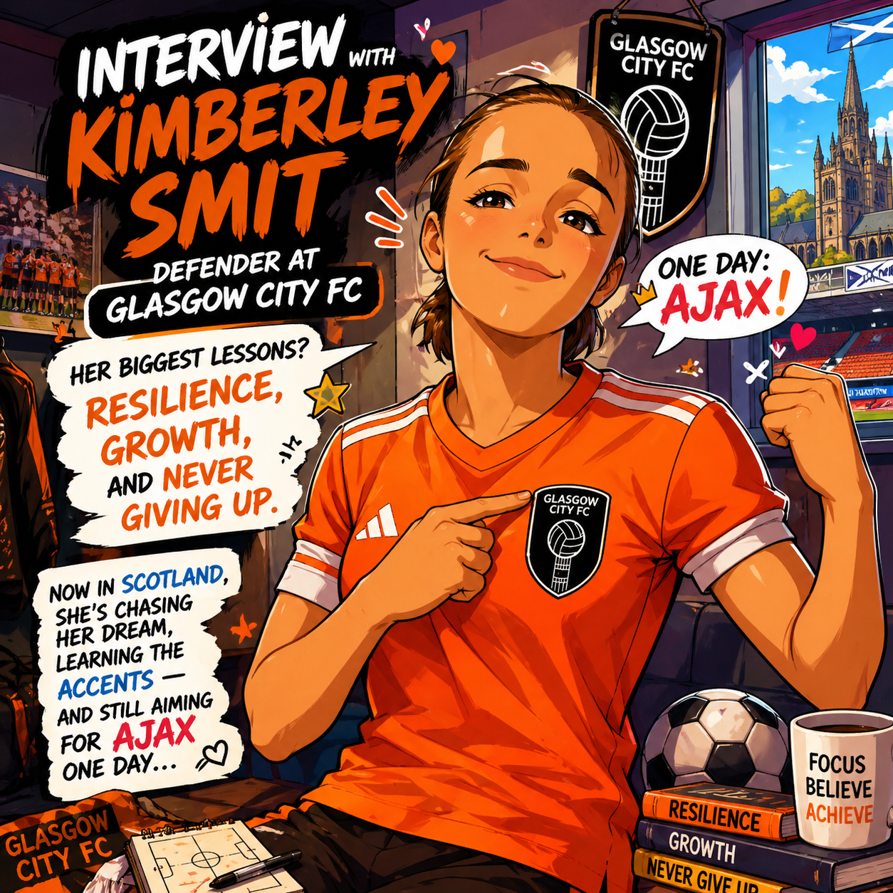 Interview Kimberley Smit (Glasgow City FC)