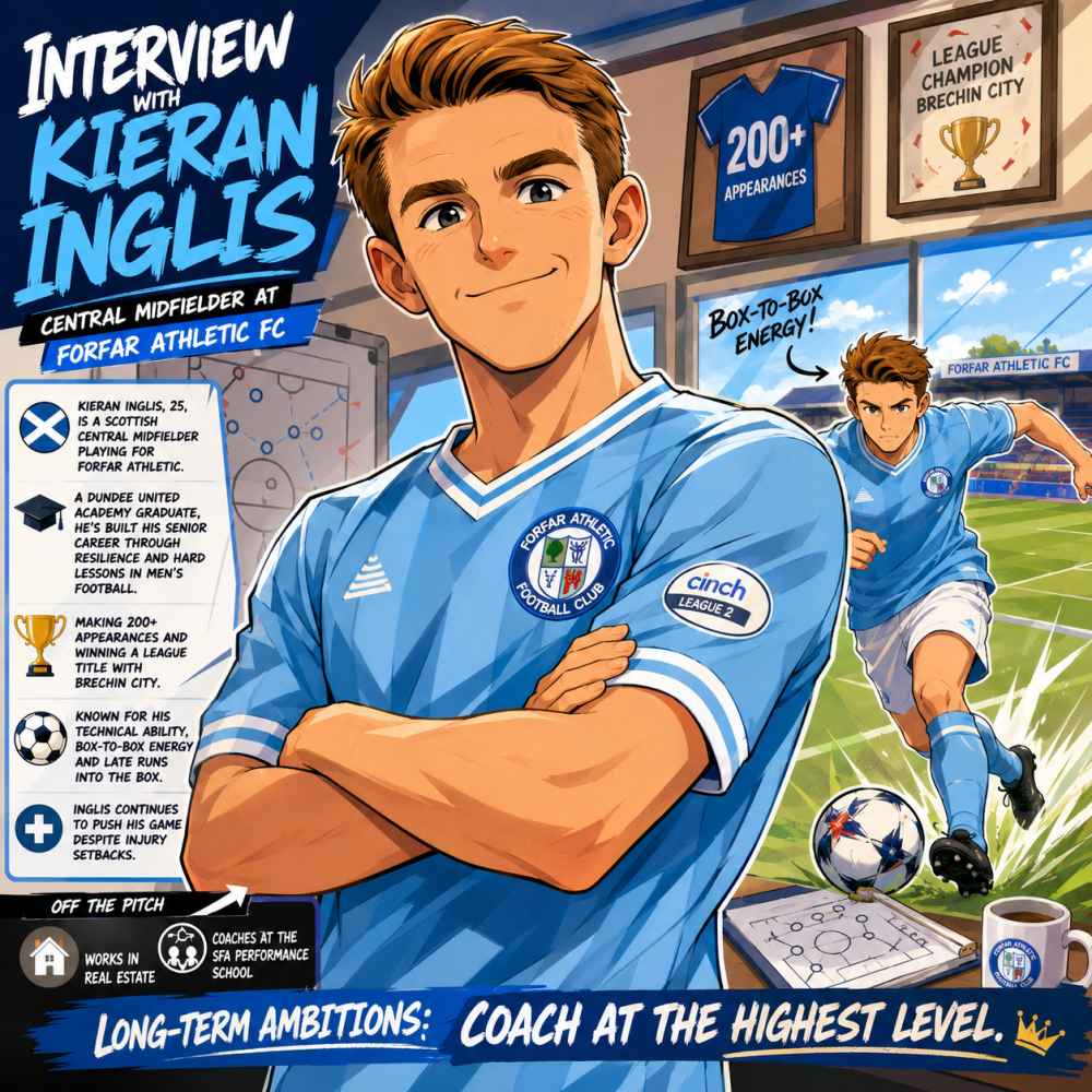 Interview Kieran Inglis (Forfar Athletic FC)