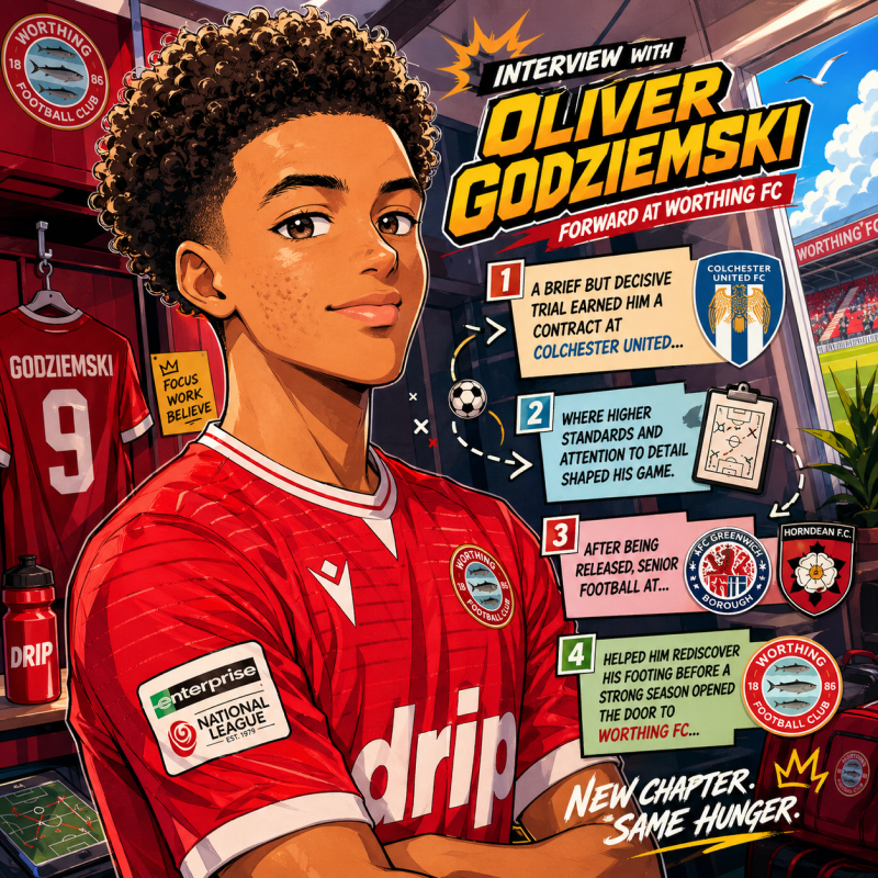 Interview Oliver Godziemski (Worthing FC)