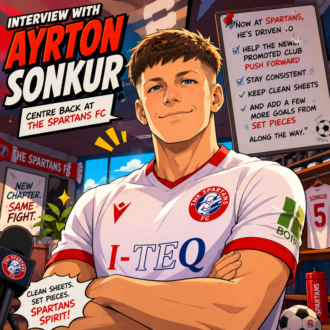 Interview Ayrton Sonkur (The Spartans FC)