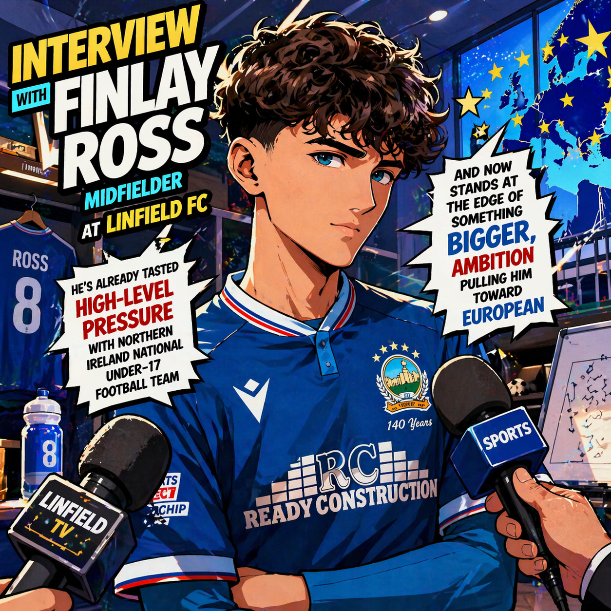 Interview Finlay Ross (Linfield FC)