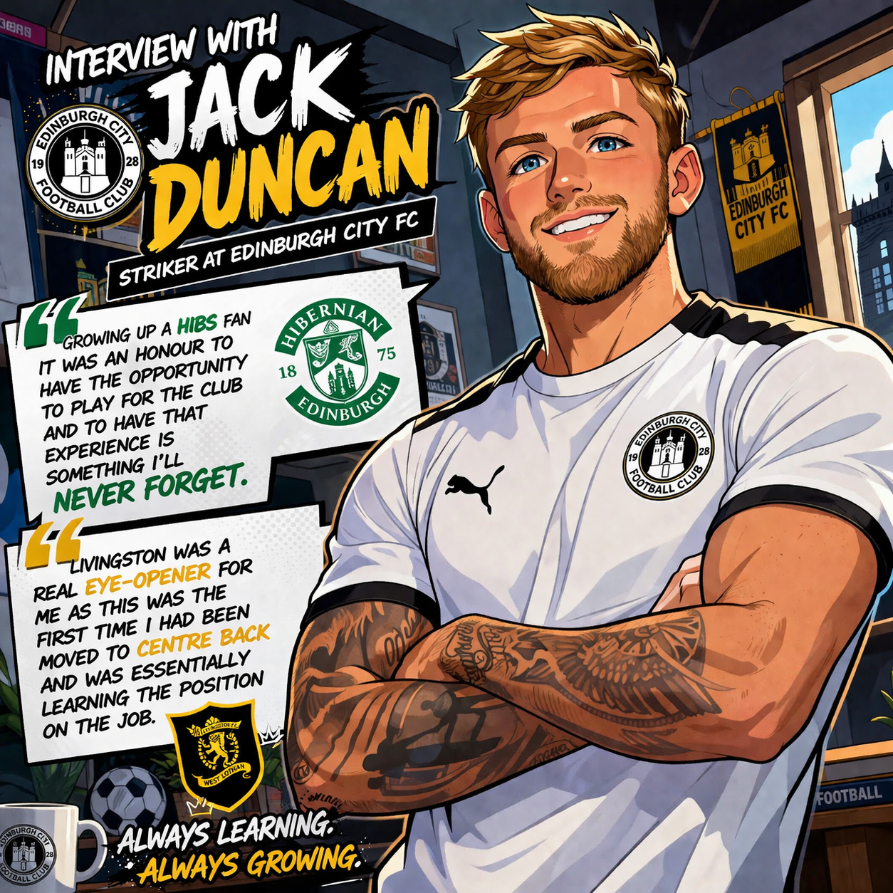 Interview Jack Duncan (Edinburgh City FC)