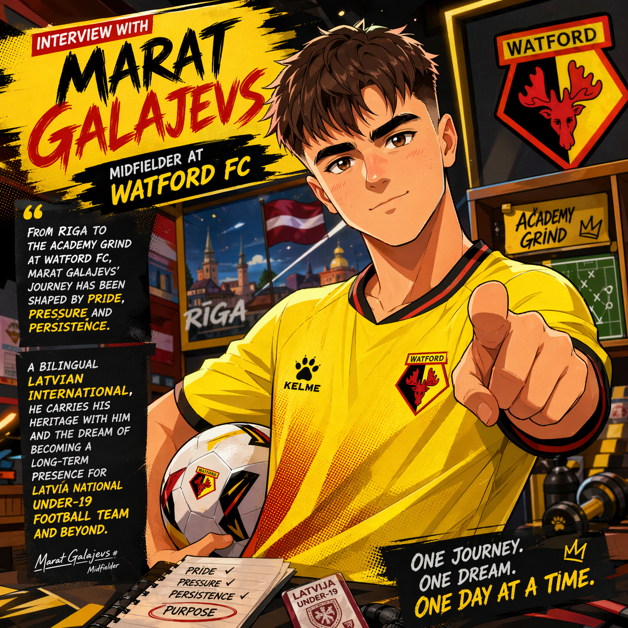 Interview Marat Galajevs (Watford FC)