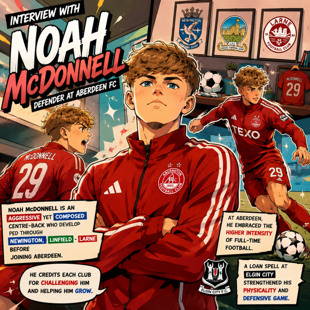 Interview Noah McDonnell (Aberdeen FC)
